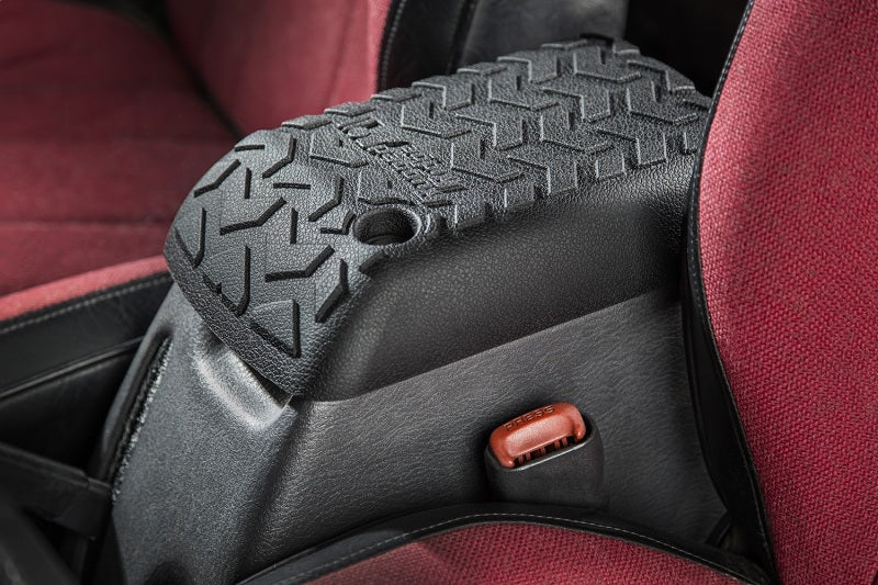 Rugged Ridge Center Console Cover Black Jeep Wrangler TJ