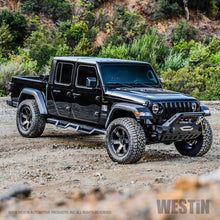 Load image into Gallery viewer, Westin 18+ Jeep Wrangler JL Stubby Front Bumper - Textured Black
