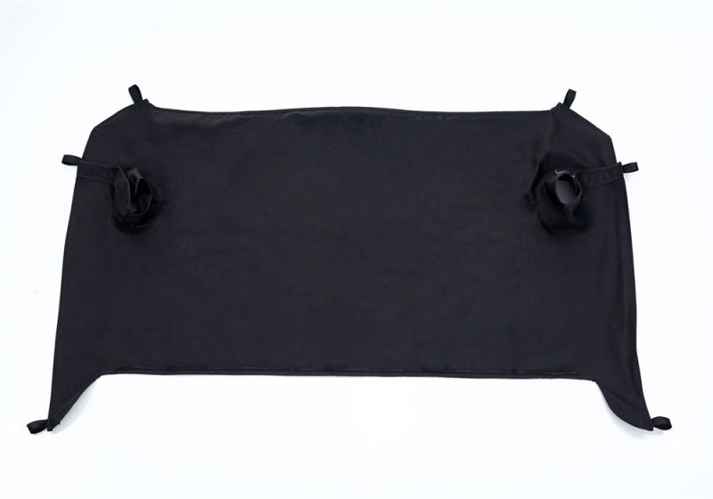 Rampage Jeep Wrangler(JK) 2-Door Tonneau Cover - Black Diamond