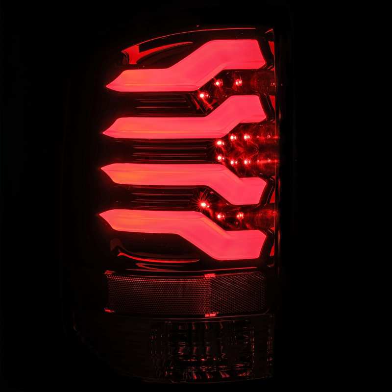 AlphaRex 14-19 GMC Sierra 1500 PRO-Series LED Tail Lights Red Smoke