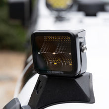 Load image into Gallery viewer, Go Rhino Xplor Blackout Series Cube LED Flood Light Kit (Surface/Threaded Stud Mnt) 2x2 - Blk (Pair)