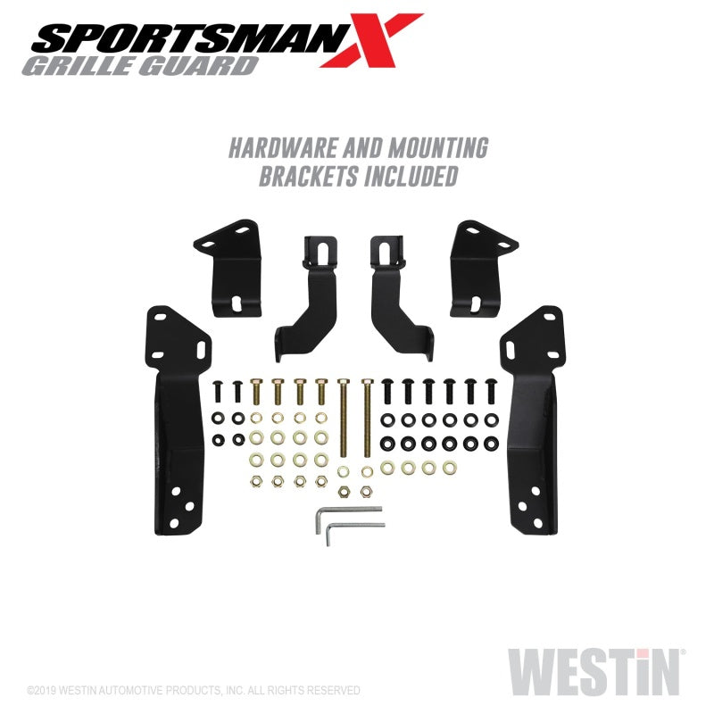 Westin Chevy Silverado 2500/3500 Sportsman X Grille Guard - Textured Black