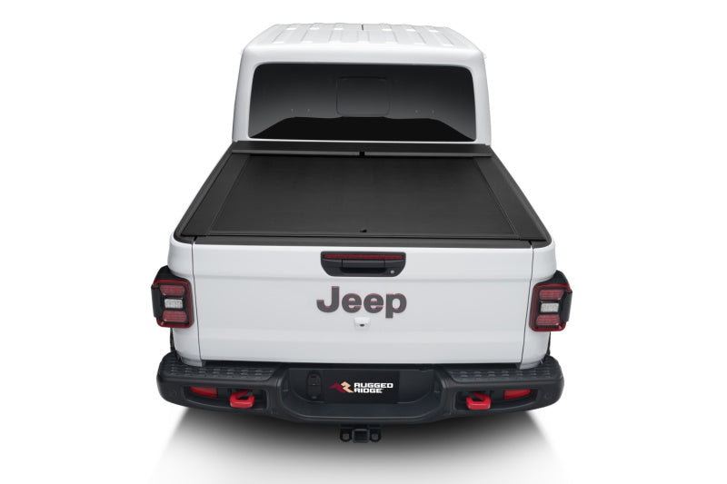 Rugged Ridge Armis Retractable Locking Bed Cover JT