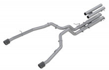 Load image into Gallery viewer, MBRP Ram TRX 6.2 S/C 3in Catback Dual Rear Carbon Fiber Tips(Race)- T304