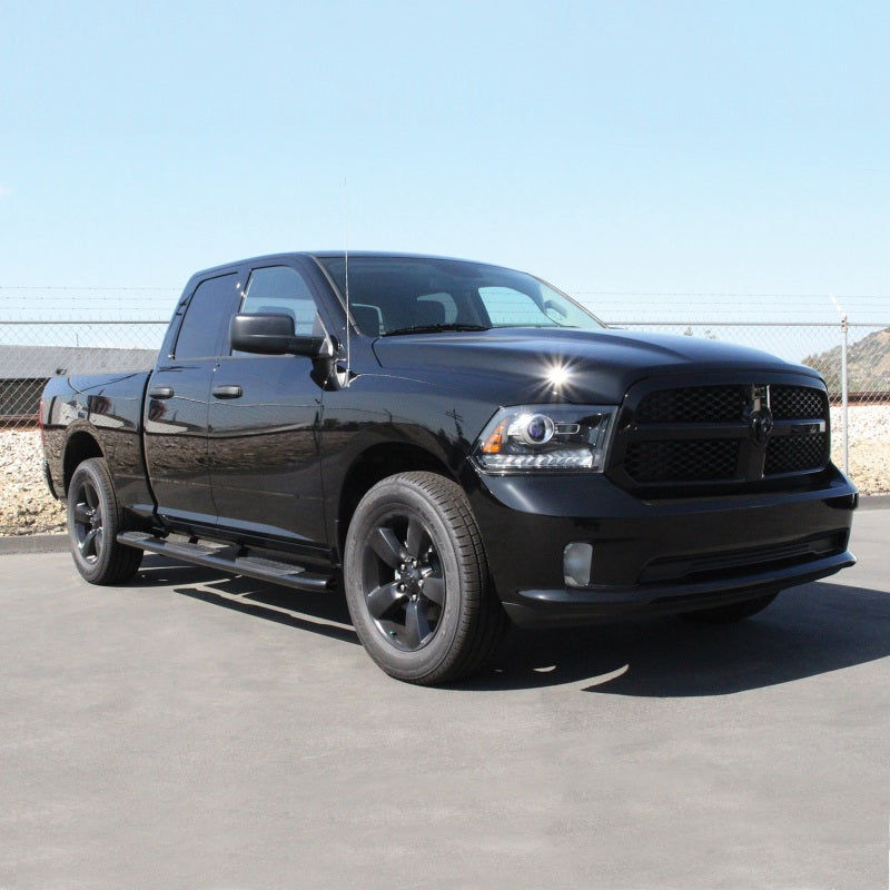 Westin 2009+ Ram/Dodge 1500 Quad Cab (6.5 ft Bed) PRO TRAXX 5 WTW Oval Nerf Step Bars - Black