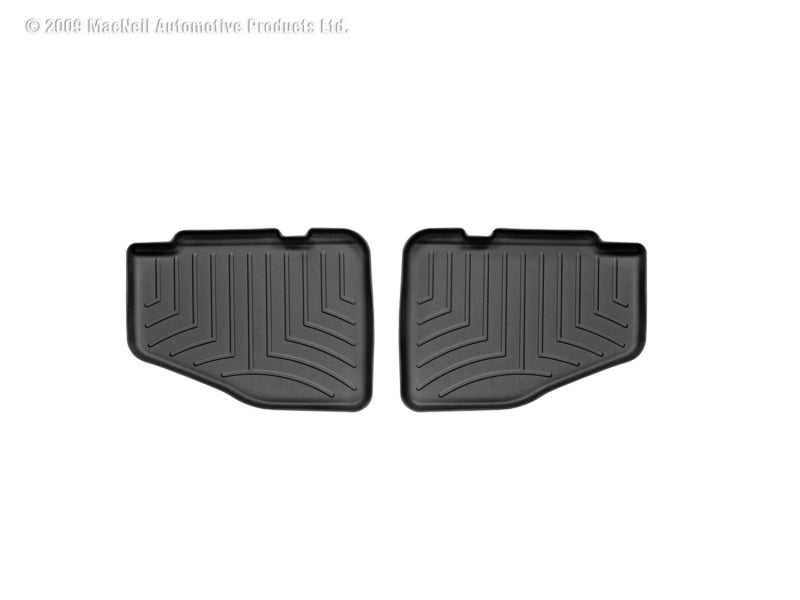 WeatherTech Jeep Wrangler Rear FloorLiner - Black