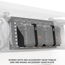 Load image into Gallery viewer, Go Rhino XVenture Gear Hard Case Mount Large 25in. (Mount ONLY for XRS/SRM Racks) - Tex. Blk