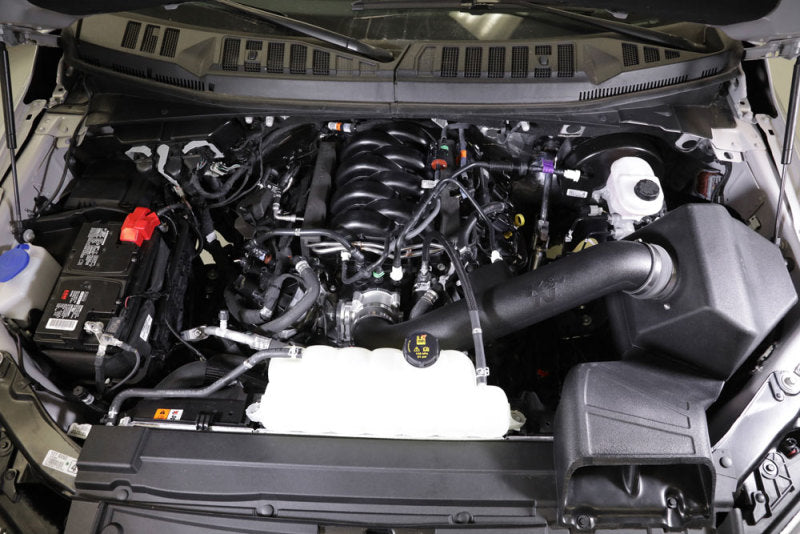 K&N 63 Series AirCharger Performance Intake Ford F150 5.0L V8 F/I