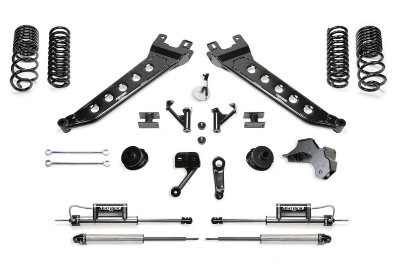 Fabtech 19+ Ram 2500 4WD 5in Radius Arm Kit w/2.25 Dlss