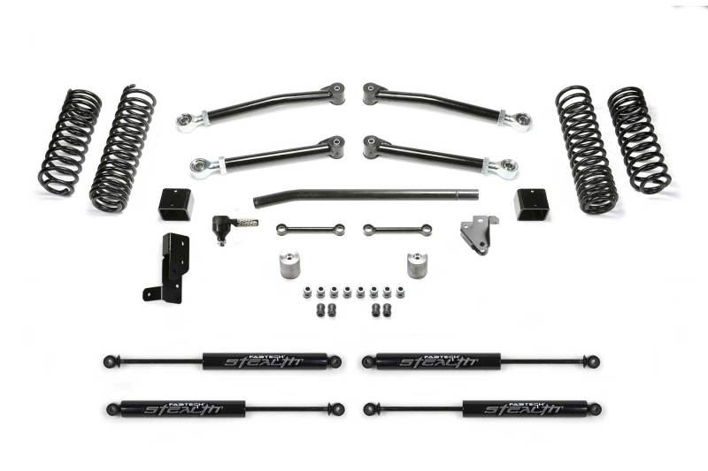 Fabtech 18+ Jeep JL 4WD 4-Door 3in Trail w/Stealth