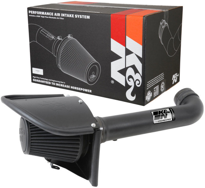 K&N 71 Series Performance Intake Kit for Jeep Wrangler 3.6L V6 (CARB Approved)