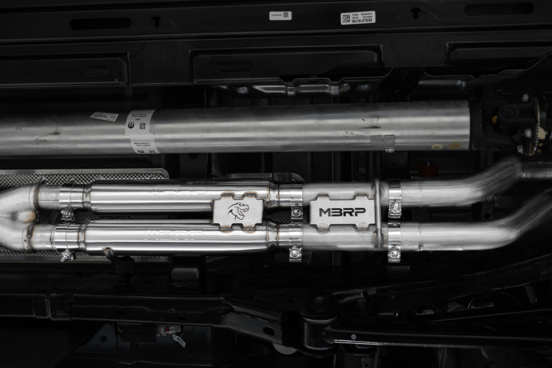 MBRP Ram TRX 6.2 S/C 3in Catback Dual Rear Carbon Fiber Tips(Race)- T304