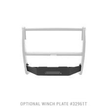 Load image into Gallery viewer, Go Rhino Ford F-150 3100 Series StepGuard Winch Plate Kit (Req. 3296T or 3296MT) - Tex. Black