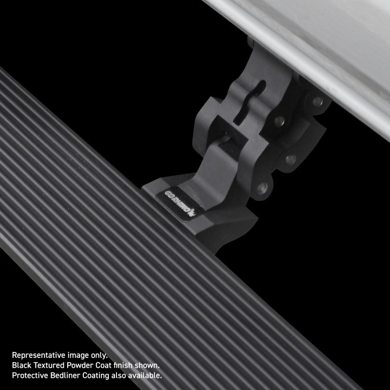 Go Rhino Ford F-250/350 Super Duty Super Cab 4dr E-BOARD E1 Running Board Kit - Bedliner Coat