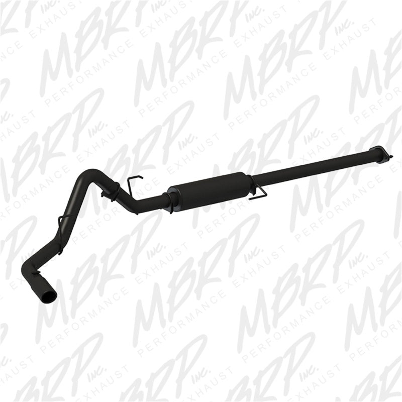 MBRP Ford F-150 2.7L / 3.5L EcoBoost 3in Cat Back Single Side Black Exhaust System
