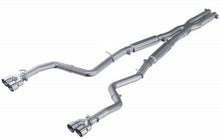 Load image into Gallery viewer, MBRP Dodge Challenger RT 5.7L Aluminized Steel 3in Dual Rear Cat-back Quad Tips - Street