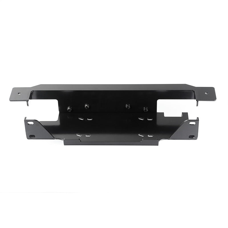 Rugged Ridge Winch Plate Stamped Bumper Jeep Wrangler