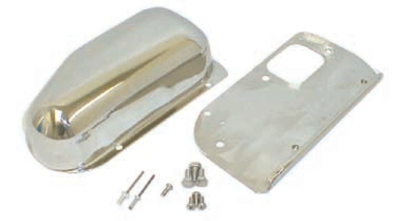 Rugged Ridge Jeep CJ Stainless Steel Wiper Motor Cover Kit
