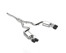 Load image into Gallery viewer, MBRP Ford Mustang 2.3L Ecoboost 3in Cat-Back Exhaust w/ Quad Carbon Fiber SS Tips - T304
