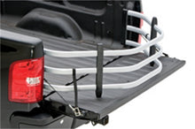 Load image into Gallery viewer, AMP Research Ford F-250/F-350 SuperDuty Bedxtender HD Sport - Silver (May Req. Diode Kit)