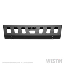 Load image into Gallery viewer, Westin 18+ Jeep Wrangler JL Front Bumper Skid Plate - Textured Black