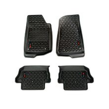 Load image into Gallery viewer, Rugged Ridge Floor Liner Kit Black F/R Jeep Wrangler JL 2Dr