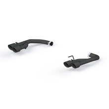 Load image into Gallery viewer, MBRP Ford Mustang GT 2.5in Black Coated Non Active Dual Axle Back Exhaust - 4in Dual Wall Tips