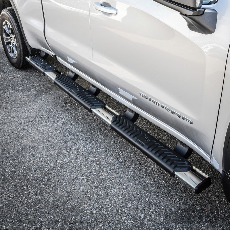 Westin Chevrolet Silverado/Sierra 1500 Crew Cab (5.5ft) R5 Modular Nerf Step Bars - SS