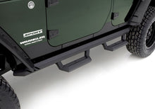 Load image into Gallery viewer, Rampage Jeep Rock Rail Short Step Universal 4 Piece Set - Black