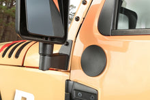 Load image into Gallery viewer, Rugged Ridge Jeep Wrangler JK Textured Black Mirror Relocation Brackets