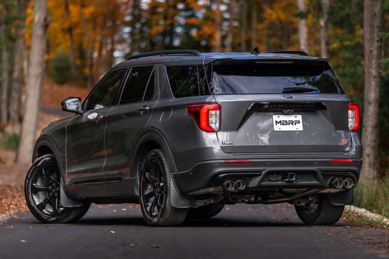 MBRP Ford Explorer ST 3.0L EcoBoost Dual Rear Exit Axle Back w/ Quad Tip AL Exhaust System