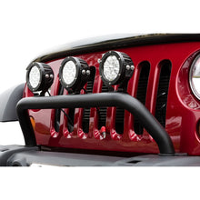 Load image into Gallery viewer, Westin 2007+ Jeep Wrangler/Wrangler Unlimited MAX Tray Bull Bar/Light Bar - Black Wrinkle