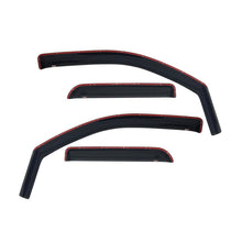 Load image into Gallery viewer, Westin 2014+ Chevy Silverado 1500 Dbl Cab Wade In-Channel Wind Deflector 4pc - Smoke