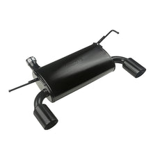 Load image into Gallery viewer, Rugged Ridge Axle Back Exhaust System Black Jeep Wrangler
