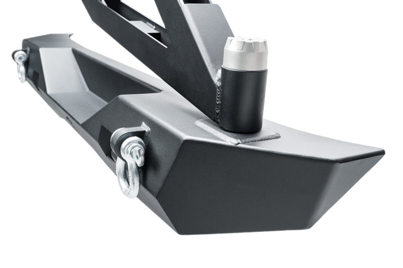 Rugged Ridge Jeep Wrangler (JK/JKU) XOR Rear Bumper w/Swing Out Tire Carrier - Tex. Blk