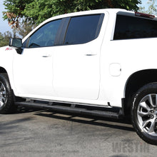 Load image into Gallery viewer, Westin Chevrolet Silverado/Sierra 1500 Crew Cab (5.5ft) R5 Modular Nerf Step Bars - Black