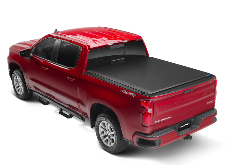 Lund Chevy Colorado (6ft. Bed) Genesis Roll Up Tonneau Cover - Black