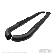 Load image into Gallery viewer, Westin 18+ Jeep Wrangler JLU 4dr. E-Series 3 Nerf Step Bars - Tex. Blk