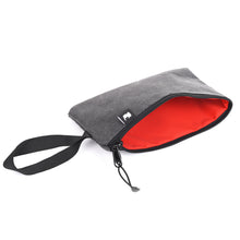 Load image into Gallery viewer, Go Rhino XVenture Gear Zipped Pouch - Large (12in. Wide Pocket / 6.5in. Hand Strap) Canvas - Black