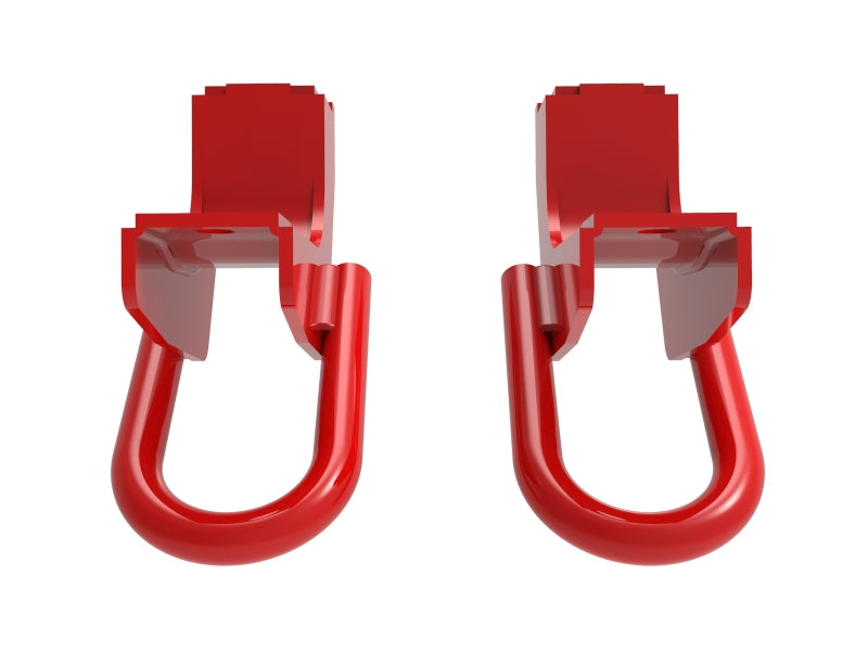 aFe Front Tow Hook Red 2022+ Toyota Tundra 3.5L V6