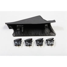 Load image into Gallery viewer, Rugged Ridge A-Pillar 4 Switch Pod Kit Black LHD JK
