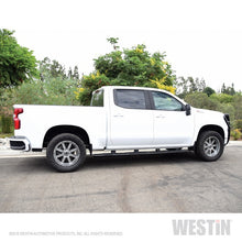 Load image into Gallery viewer, Westin Chevrolet Silverado/Sierra 1500 CC (5.5ft) PRO TRAXX 5 WTW Oval Nerf Step Bars - Black