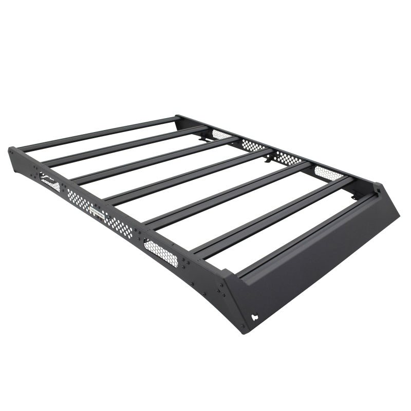 Go Rhino Toyota Tacoma DC Ceros Low Profile Roof Rack - Tex. Blk
