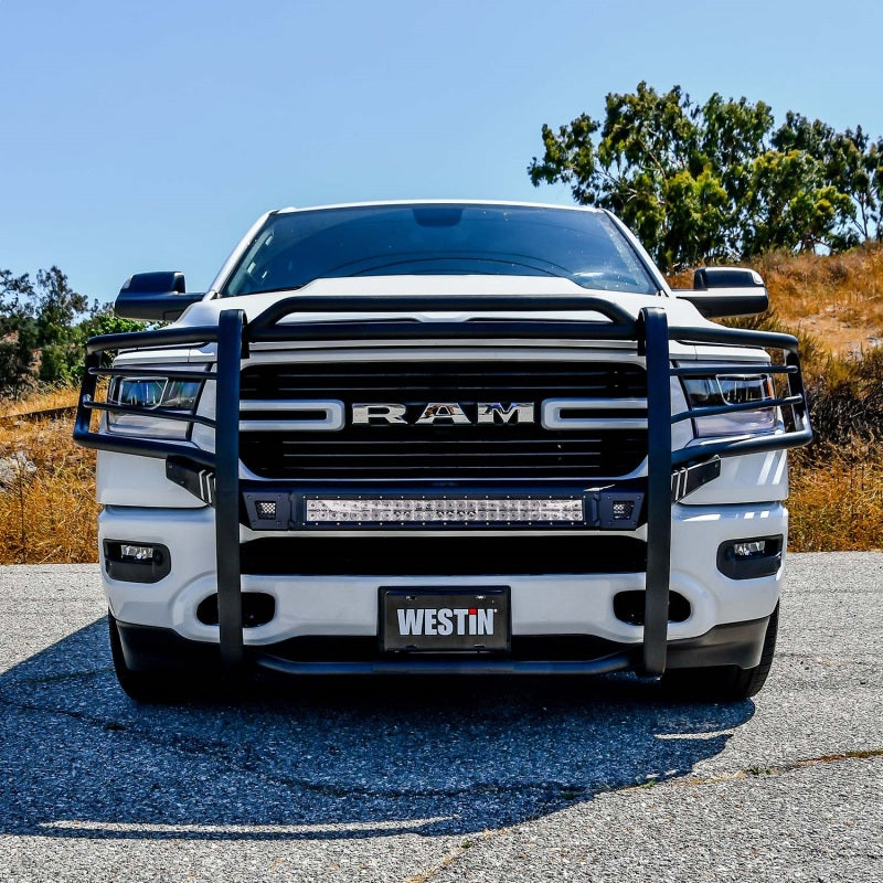 Westin 19+ Ram 1500 Sportsman X Grille Guard - Textured Black (Excluding Classic & Rebel)