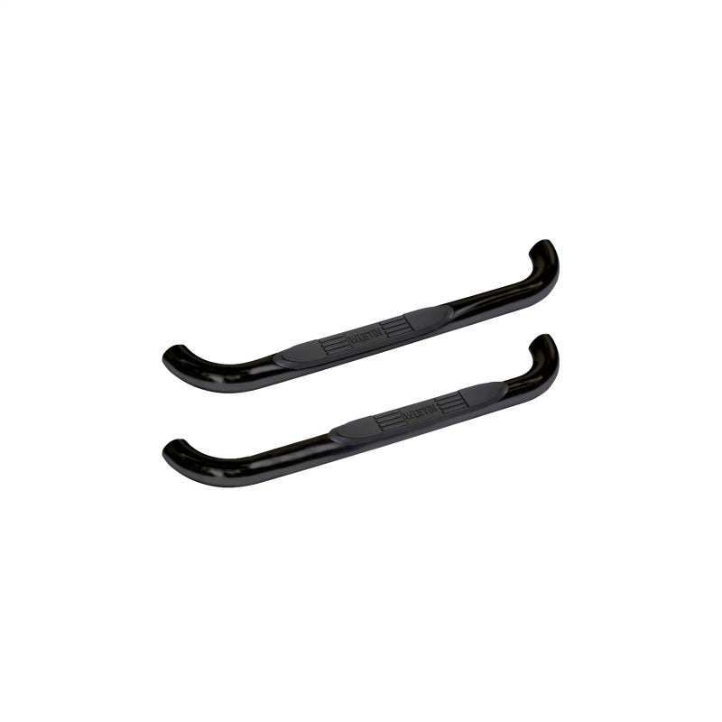 Westin 2015+ Chevy Silverado 25/3500 Reg Cab (Body Mount) E-Series 3 Nerf Step Bars - Black