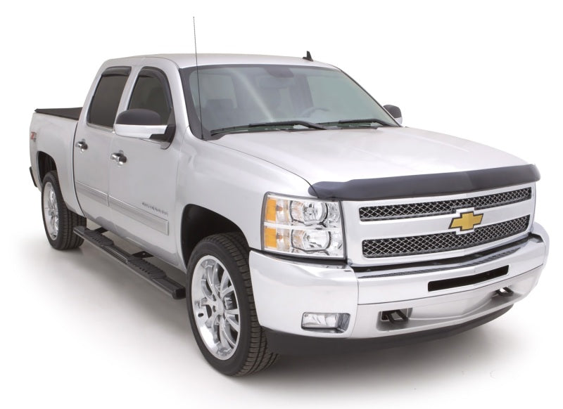 Lund Chevy Silverado 1500 Crew Cab 5in. Oval Straight SS Nerf Bars - Polished