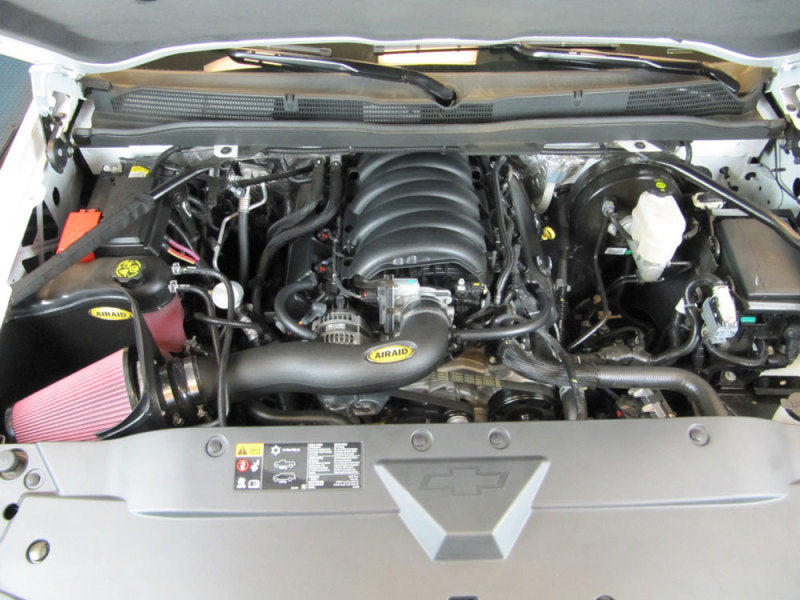Airaid 2014+ GM 1500 Pickup/ 2015 GM Tahoe/Yukon 5.3L MXP Intake System w/ Tube (Dry / Red Media)