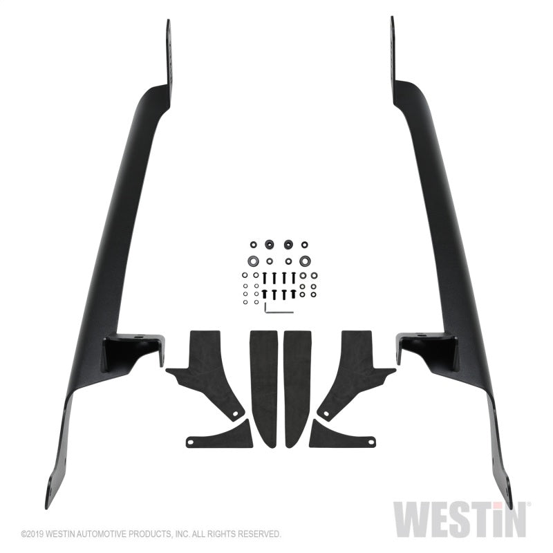 Westin 18+ Jeep Wrangler Pillar LED Light Mount - Black