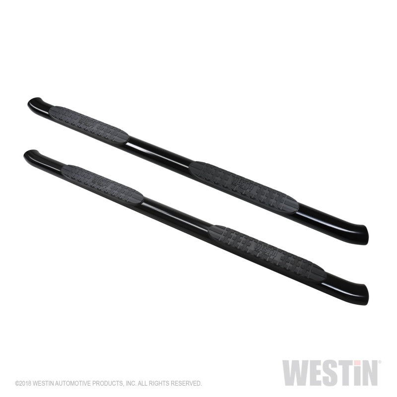 Westin Chevrolet Silverado/Sierra 1500 Crew Cab Non LD PRO TRAXX 4 Oval Nerf Step Bars - Black