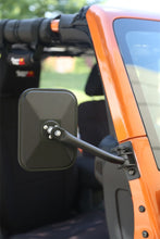 Load image into Gallery viewer, Rugged Ridge Jeep Wrangler Textured Black Rectangluar Quick Release Mirror